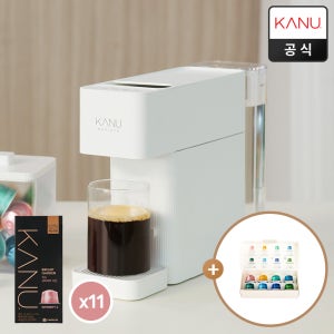 카누 바리스타 캡슐커피머신 브리즈+바리스타 전용캡슐 10개입 11팩 기획구성
