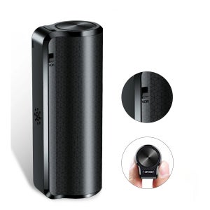 QZT 초소형 녹음기 연속 400h 장시간 녹음 고음질 음성 감지 MZ002-64GB