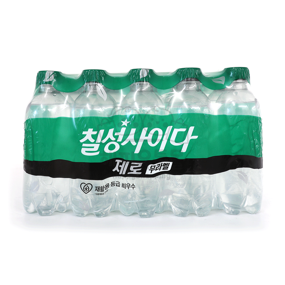 칠성사이다 제로 무라벨