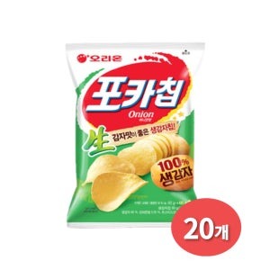오리온 포카칩 어니언 66g 1박스 (20개)