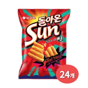 오리온 돌아온썬 썬칩 64g 1박스 (24개)