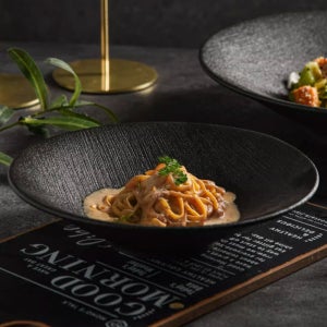 SELBY 매트블랙 시크 샐러드 면기 파스타볼