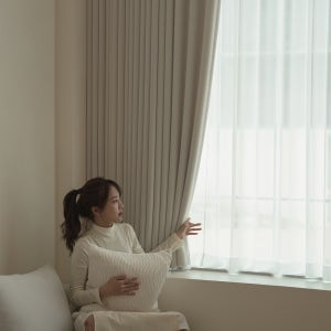 트루갤러리 여월 프리미엄 소프트 암막커튼 호텔식 형상기억 안방 창문 맞춤형
