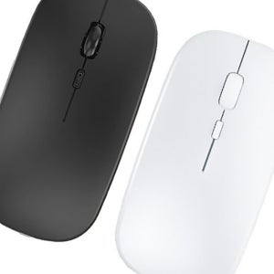 무선마우스 슬림 대칭형 TGIC COMPUTER TGC-WM4100 무선 광마우스 블랙 화이트
