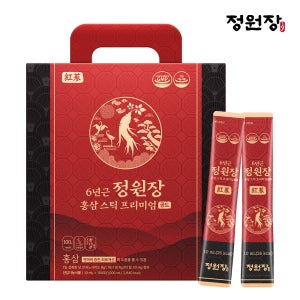 정원장 6년근 홍삼 스틱 프리미엄 골드 진세노이드액 1kg, 1개