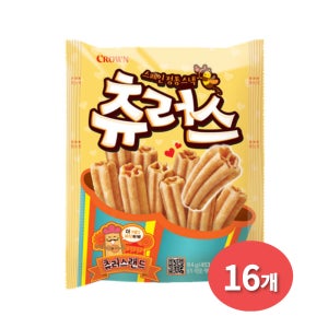 크라운 츄러스 84g 1박스 (16개)