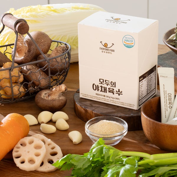 모두의 야채육수 120g 분말 멸치 사골 황태 해물 가루 육수 스틱 천연조미료 다시팩 코인