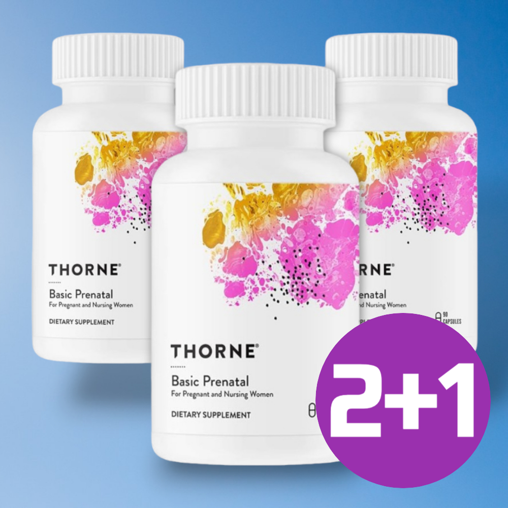 2+1 쏜리서치 임산부 <b>베이직 프리네이탈</b> 90캡슐 3통