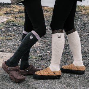 [2켤레 세트] 핏어스 메리노울 구름 쿠션 니삭스 장목 등산양말