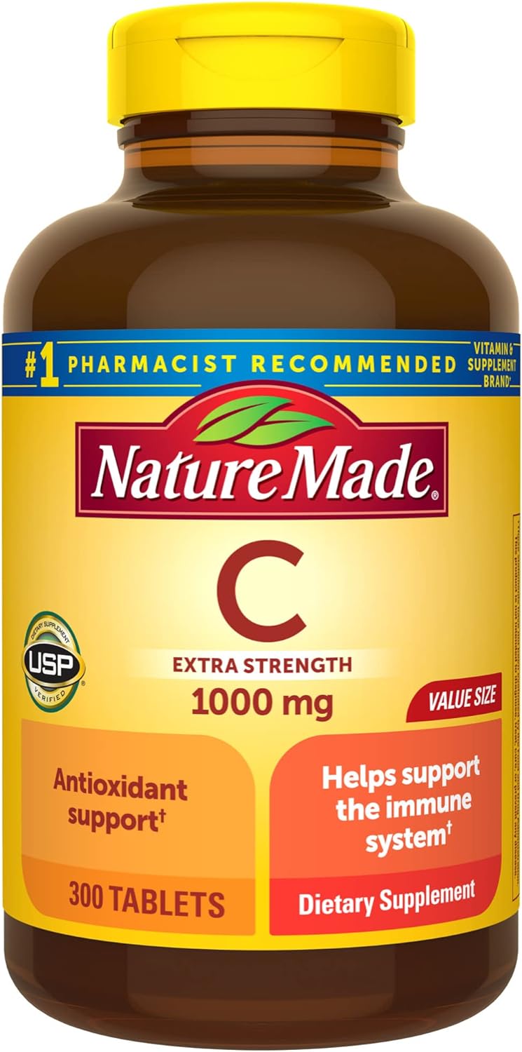 <b>비타민</b>Nature Made Extra Strength <b>Vitamin</b> C 1000 mg 300정