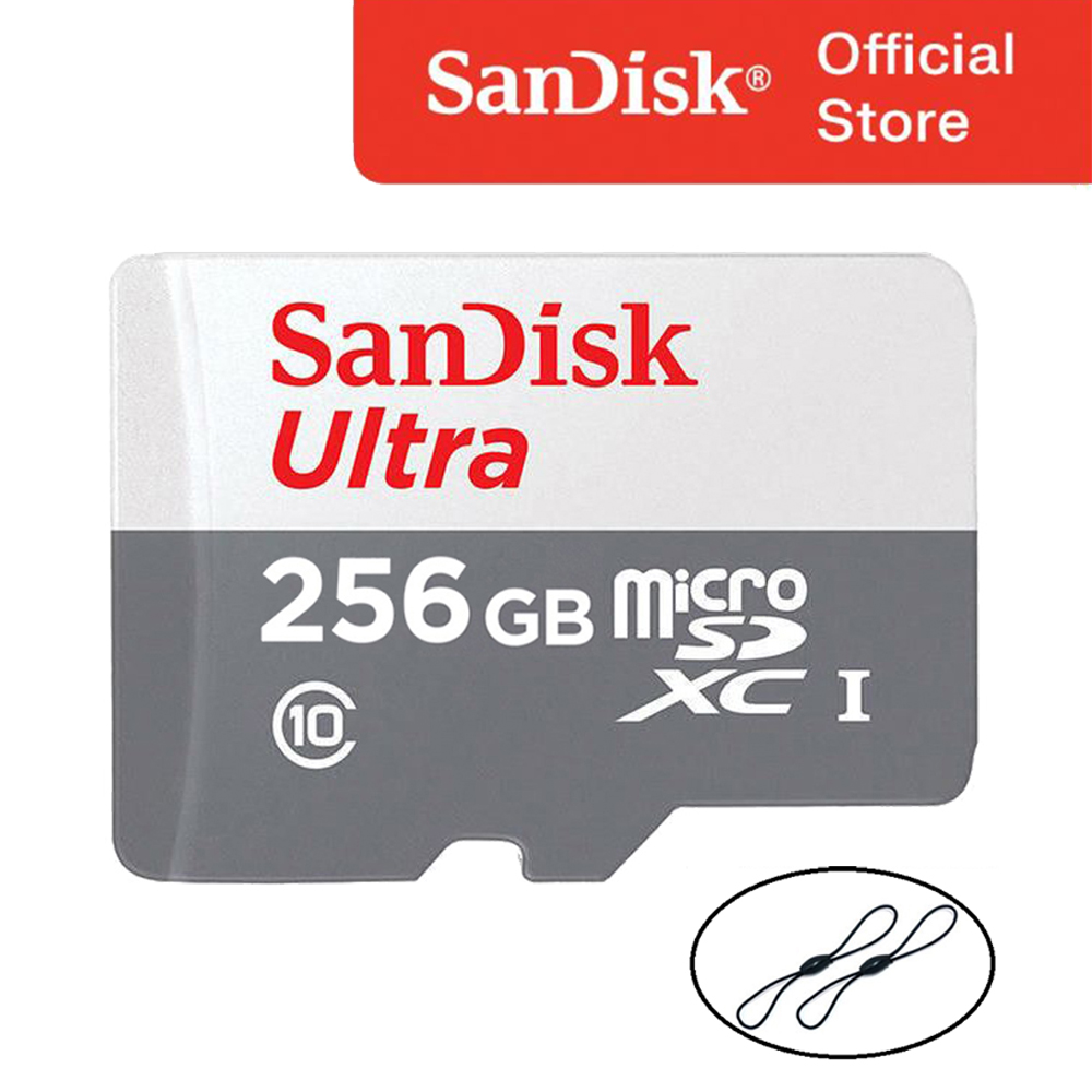 샌디스크 Ultra 마이크로 SD카드 256GB 256기가 핸드폰 닌텐도 블랙박스 메모리 QUNR