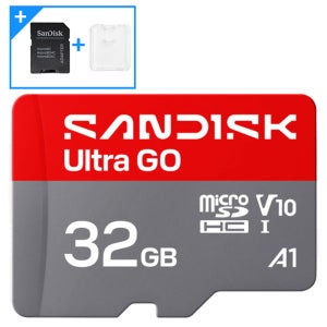 샌디스크 마이크로 SD카드 블랙박스 카메라 메모리카드 32GB Ultra +SD어댑터 케이스