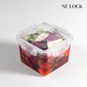 NF LOCK 엔에프락 정사각 트라이탄 밀폐용기 정사각3호 1.2L