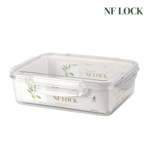 NF LOCK 엔에프락 직사각 트라이탄 밀폐용기(물받이) 직사각9호 3L