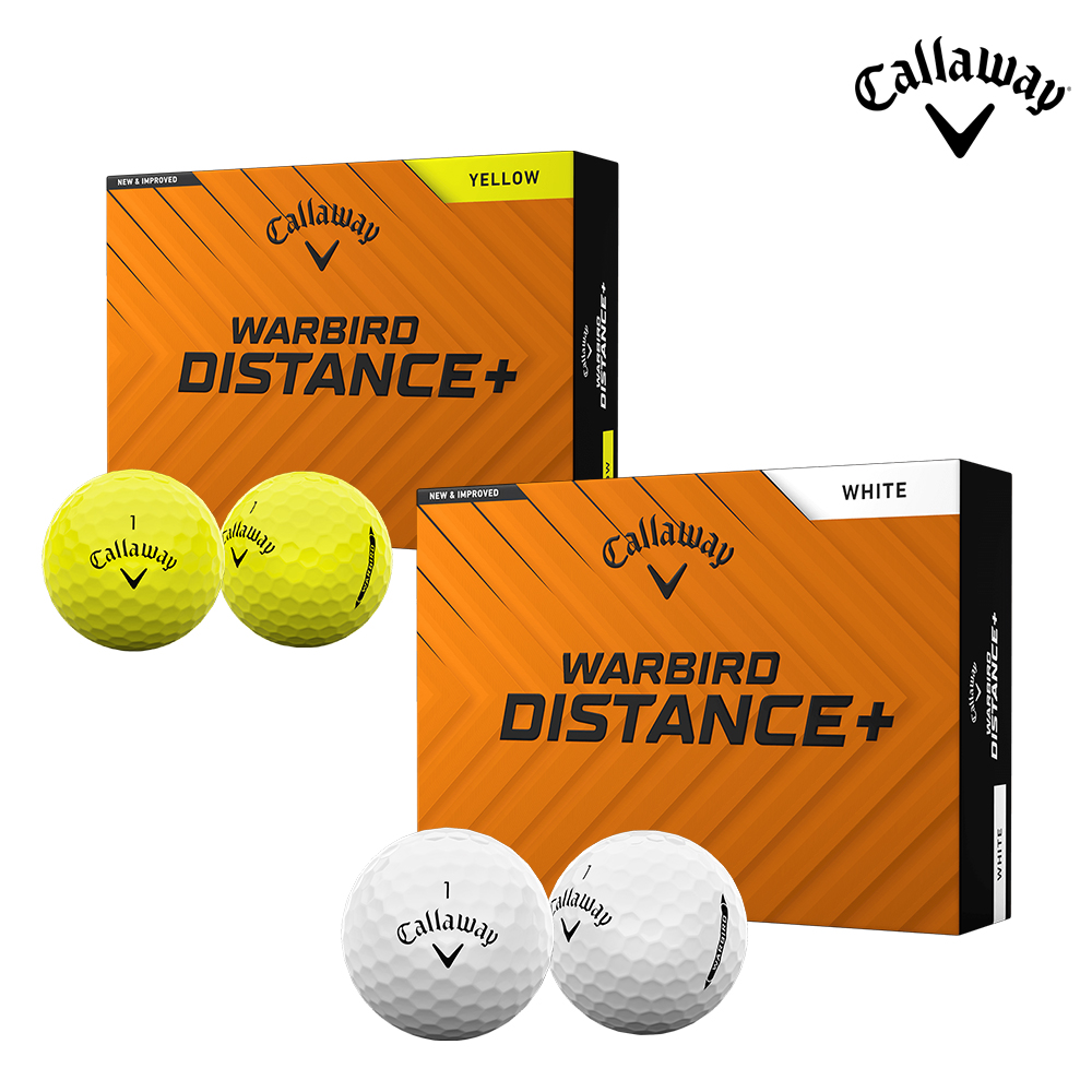 캘러웨이코리아 25년 신상품 워버드 WARBIRD 디스턴스 플러스 골프공 2피스