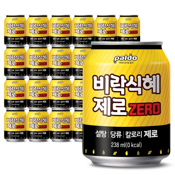 팔도 비락식혜 제로 238ml 24캔