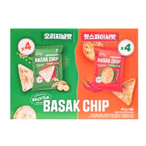 코스트코 익사이클 바삭칩 믹스 오리지널 핫스파이시 360G [45G X 8개]
