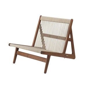 코지 미니멀 라운지체어 원목 나무 우드체어