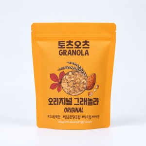 토츠오츠 오리지널 그래놀라 오트밀 통곡물 시리얼 350g, 1개 (고단백 수제)