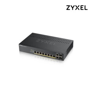 자이젤 GS1920-8HP 8포트+2UTP,SFP 기가비트 PoE+ 스마트 스위칭허브