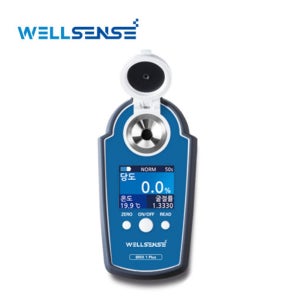 [특허등록] 웰센스 디지털 당도계 BRIX-2PLUS 과일 브릭스 포도 사과 당도 측정기