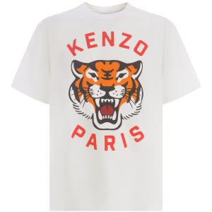 [겐조] 24SS 럭키 타이거 로고 프린팅 티셔츠 8TS006 4SG 02