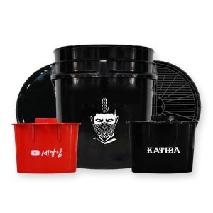 카티바 세차 버킷 풀세트 18L 대용량