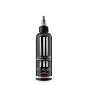 해빗 T코트 타이어 엔진룸 강력한 오염제거 장기지속 광택 코팅 바닥매트 코팅제 400ml