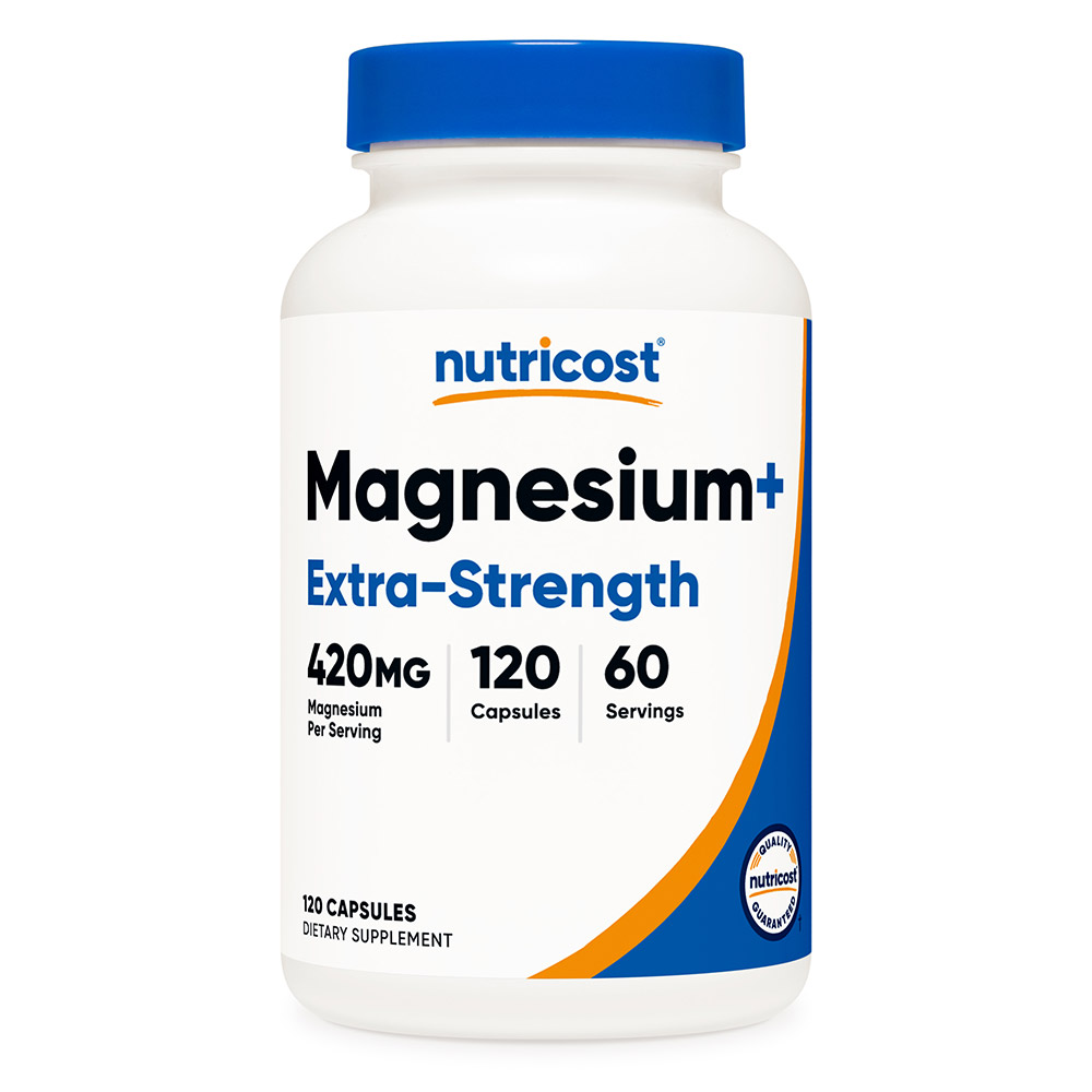 뉴트리코스트 고함량 마그네슘 엑스트라 스트렝스 420mg 120캡슐 4개월분