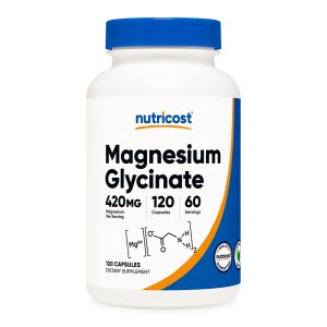 뉴트리코스트 마그네슘 글리시네이트 420mg 120캡슐 2개월분