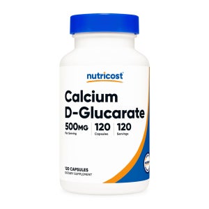 뉴트리코스트 칼슘 D-글루카레이트 500mg 120캡슐 4개월분