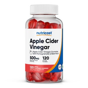 뉴트리코스트 애사비 애플 사이다 비니거 500mg 120구미 젤리 1개
