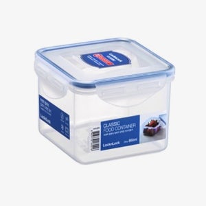 락앤락 클래식 정사각 밀폐 찬통 860ml 냉동실 냉장고 수납 정리 소분통 전자렌지 용기