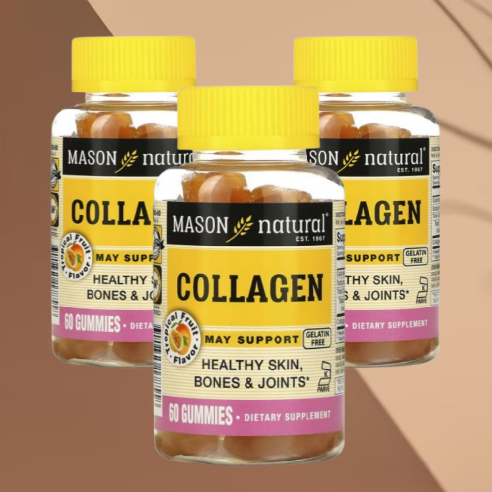 <b>콜라겐</b> 열대과일 <b>Collagen</b>, 피쉬 <b>콜라겐</b> 구미 60개 3병