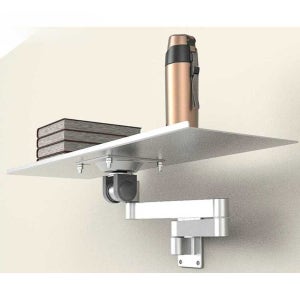 벽 키보드 받침대 거치대 접이식 마우스 회전 보관