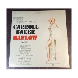 NEW IN SHRINK Harlow/Carroll Baker Film Soundtrack LP Columbia OS 2790