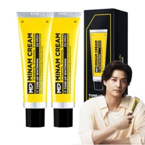 미남 크림 남자 미백 톤업 크림 50ml 2개