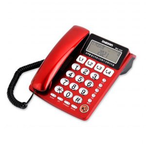 맥슨 발신자표시전화기//강력벨/빅버튼 매장전화기 대우전화기 MS-388