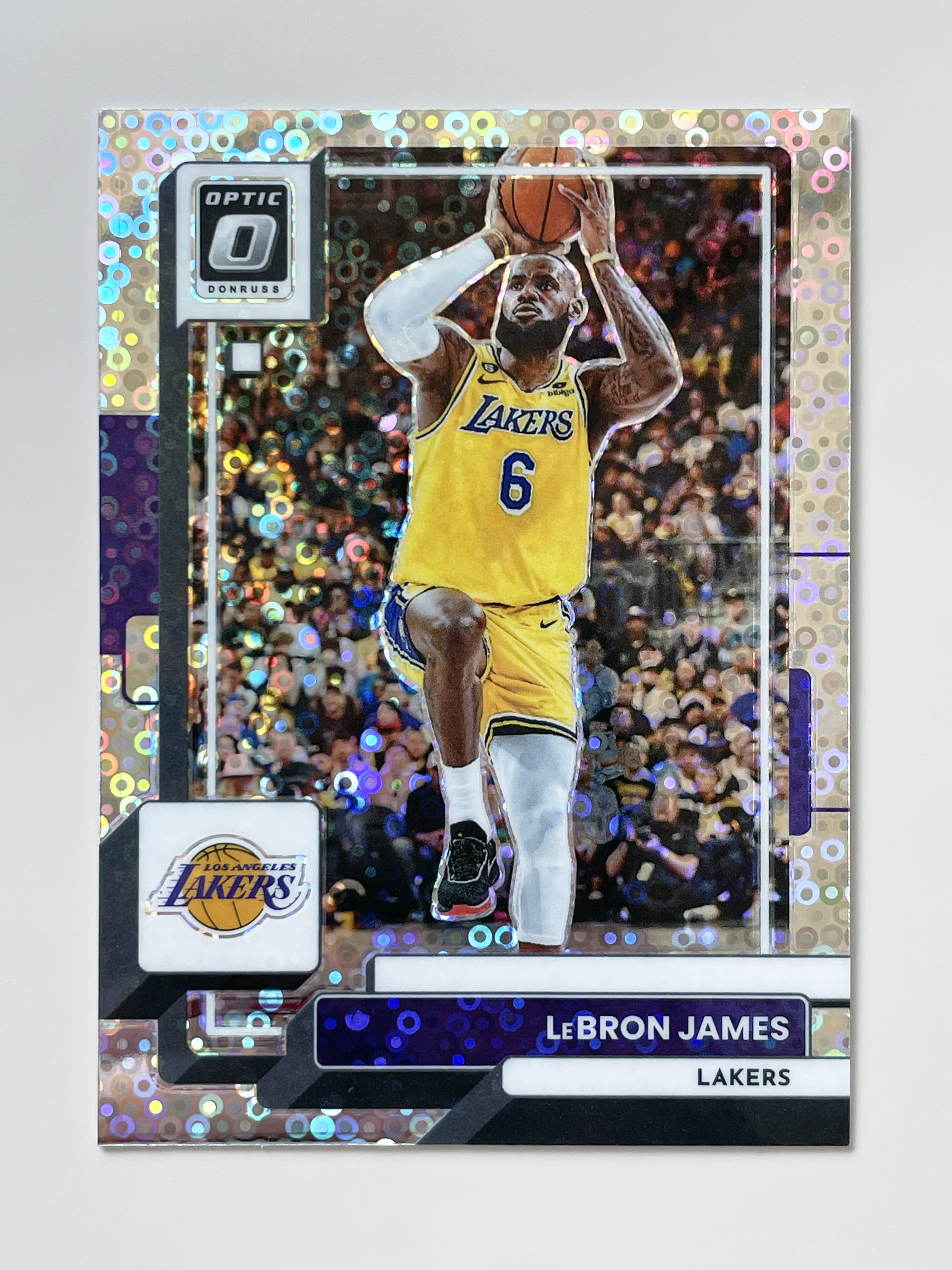 22-23 Donruss Optic 116 Fast Break Prizm 르브론 제임스