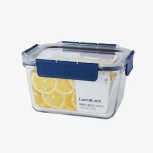 락앤락 오븐글라스 탑클라스 직사각 밀폐 1.5L 이유식 냉동밥 전자렌지 냉장고 정리용기