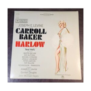 SEALED DISC Harlow/Carroll Baker Film Soundtrack LP Columbia OS 2790