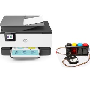 HP9010 오피스젯프로 HP 9010 무한잉크 복합기 1200ml 1600ml 2200ml 복합기 인쇄 복사 스캔 팩스