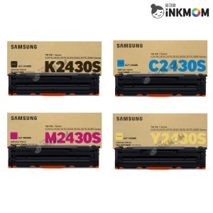 CLT-K2430S CLT-C2430S CLT-M2430S CLT-Y2430S (삼성 2430S) 정품토너 4색 SET