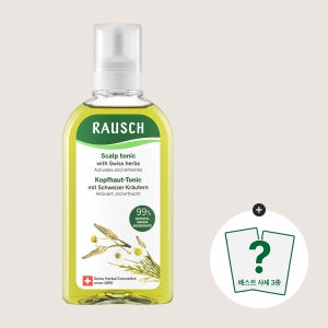 [라우쉬] 스위스허벌 정수리 냄새 케어 수분진정 토닉 200ml+GIFT