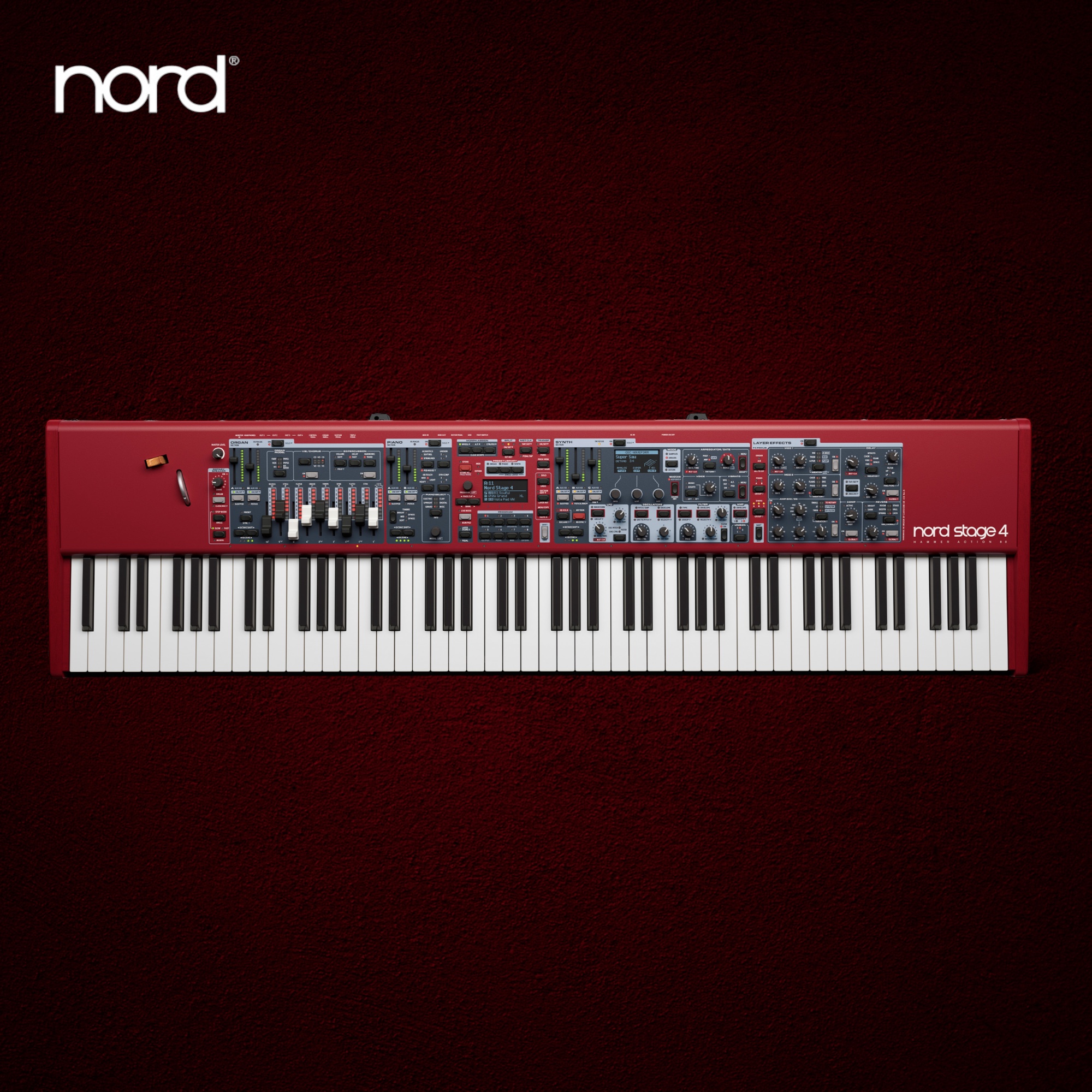 Nord Stage 4 88 HA (노드 스테이지 4 88건반 스테이지 피아노)
