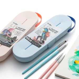 미야 히미 HIMI 리틀버드 미술용 붓세트 8종