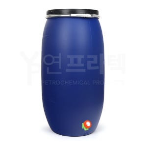 대형 물통 HDPE 플라스틱 수도꼭지달린 드럼통 농업용 말통 150L