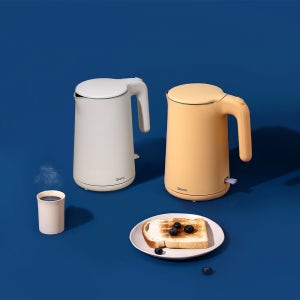 PN풍년 꾸노 보닝 전기주전자 컬러 무선 전기포트 스테인리스 STS304