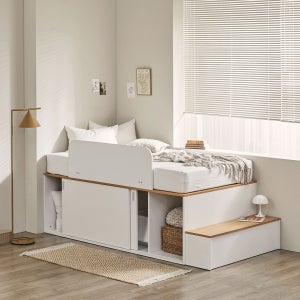 채움가구 굿나잇 슬라이딩 벙커 몬스터형 슈퍼싱글침대 SS