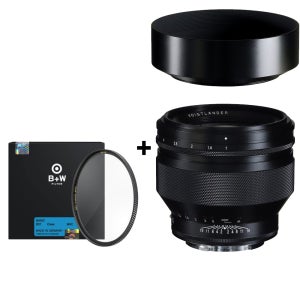 보이그랜더 녹턴 50mm F1 ASP 소니 FE + B+W Basic 67mm